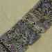 Fine Silver Leaf Texture Panel Bracelet