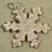 Fine Silver Snowflake Pendant