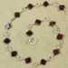 Garnet Wire Wrap Necklace