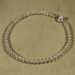 Sterling Silver Jens Pind Necklace with Pearl Clasp